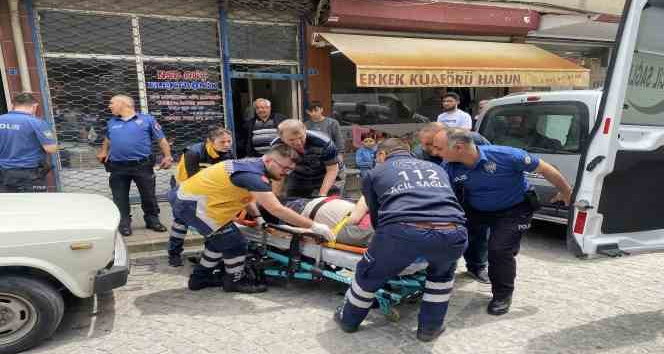 Yere düşerken başını masaya çarpan işçi hayatını kaybetti