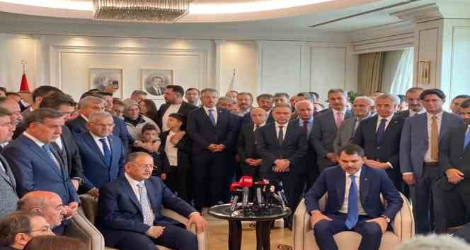 Başkan Büyükkılıç, Bakan Özhaseki’nin devir teslim törenine katıldı