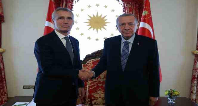 Cumhurbaşkanı Erdoğan, NATO Genel Sekreteri Stoltenberg’i kabul etti
