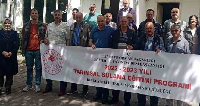 Kırklareli’nde tasarruflu su kullanımı eğitimi