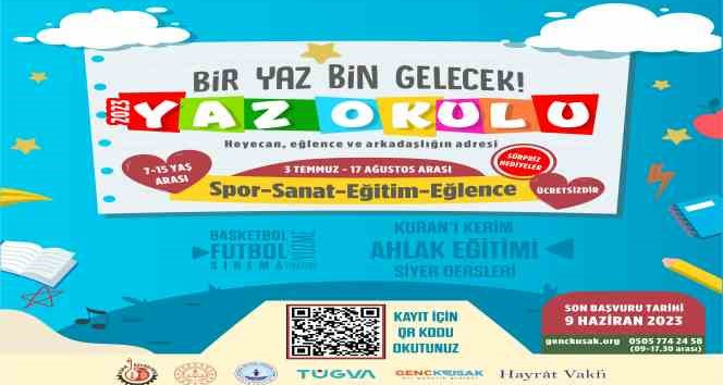 Eğlenirken öğrenmek isteyen çocuklar yaz okulunda buluşuyor