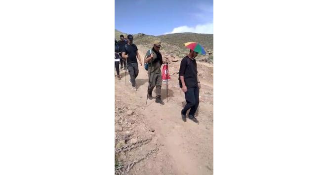 Doğaseverler Esrük Dağı’na tırmandı