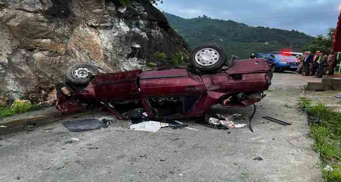Ordu’da trafik kazası: 1 ölü