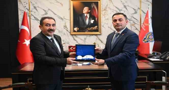 Başkan Erdoğan, Emniyet Müdürü Taşci ile bir araya geldi