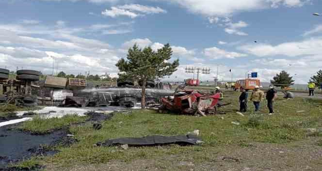 Kars’ta trafik kazası: 1 ölü