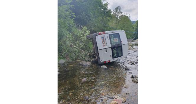 Trabzon’da trafik kazası: 1’i ağır 5 yaralı