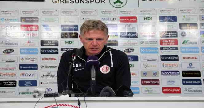 Alfons Groenendijk: “Hayal kırıklığı yaşadık”