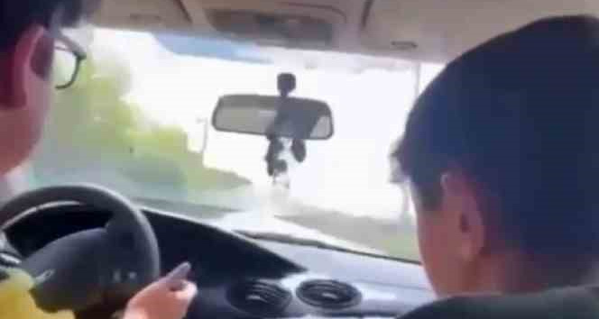 13 yaşındaki Furkan’ın hayatını kaybettiği kazanın görüntüleri ortaya çıktı