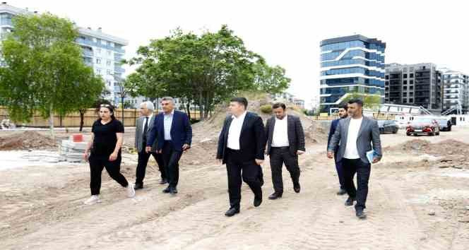 Başkan Dinçer: “Modern kent kimliğine yakışır bir sosyal donatı alanı inşa ediyoruz”