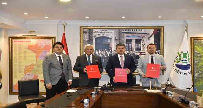 Trakya’nın en büyük canlı hayvan pazarı için protokol imzalandı