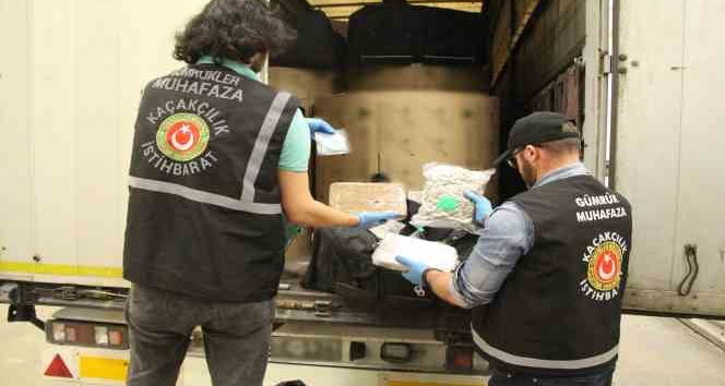 Kapıkule’de uyuşturucu operasyonu: 358 kilogram uyuşturucu ele geçirildi