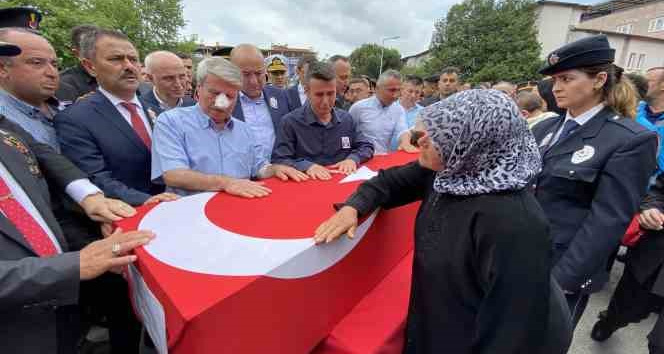 Şehit Jandarma Uzman Çavuş Ceylan, Çanakkale’de son yolculuğa uğurlandı