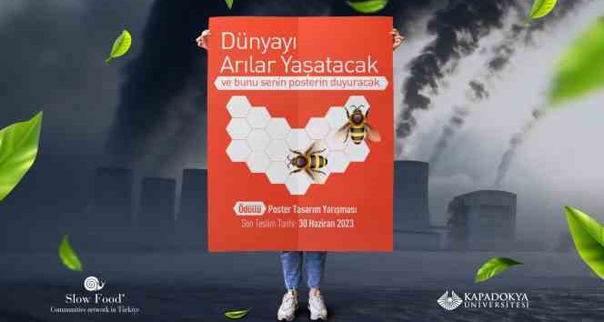 ‘Dünyayı arılar yaşatacak’ poster yarışması başladı