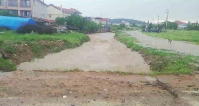 Eşme’de yağış hayatı olumsuz etkiledi