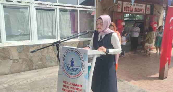 Ayvacık’ta Halk Eğitim Merkezi Yıl Sonu Sergisi  açıldı