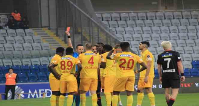 Kayserispor’un kart raporu
