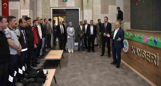 Başkan Büyükkılıç’tan Ulaşım A.Ş. Personeline: "Mesele toplumun huzuru"