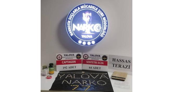 Yalova’daki uyuşturucu operasyonunda 2 tutuklama