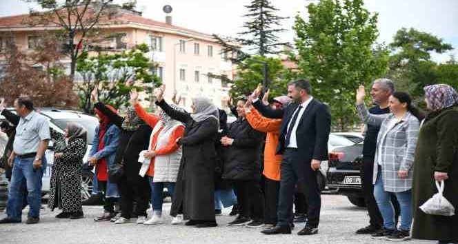 Pursaklar’ın genç kampçıları yola çıktı