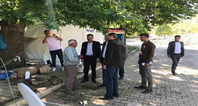 Gürsu Belediyesi teknik ekibi deprem bölgesinde