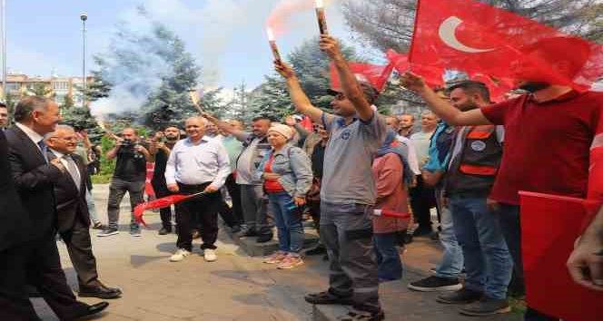 Bakan Özhaseki’ye Büyükşehir’de coşkulu karşılama