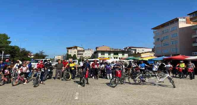 Giresun doğa ve sağlık için pedal çevirdi