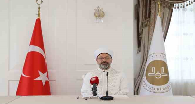Diyanet İşleri Başkanı Erbaş: “Milletimizin desteğiyle mazlumların elinden tutmaya bu sene de devam edeceğiz”