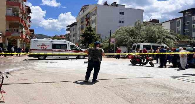 Burdur’da bunalıma girip benzinle kendini yaktı
