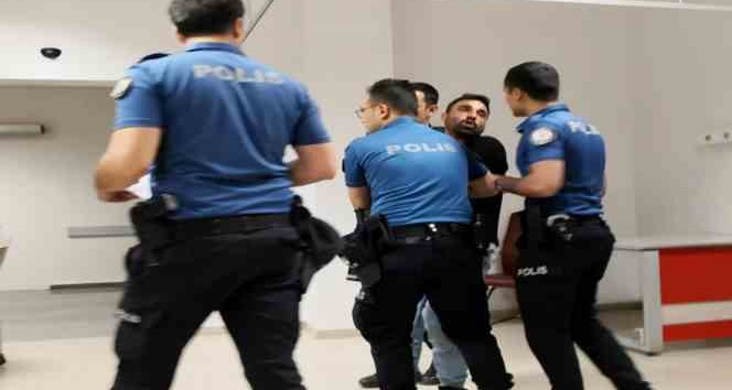Kadını darp edip polise ecel teri döktüren alkollü şüpheli adli kontrolle serbest
