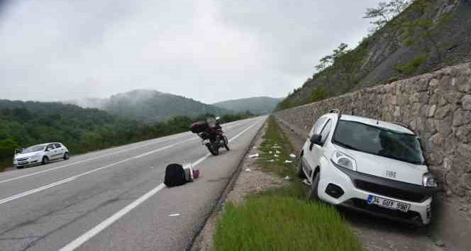 Sinop’ta trafik kazası: 2’si çocuk 4 yaralı