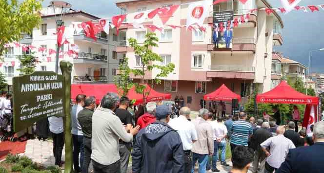 Keçiören’de Abdullah Uzun Parkı hizmete açıldı