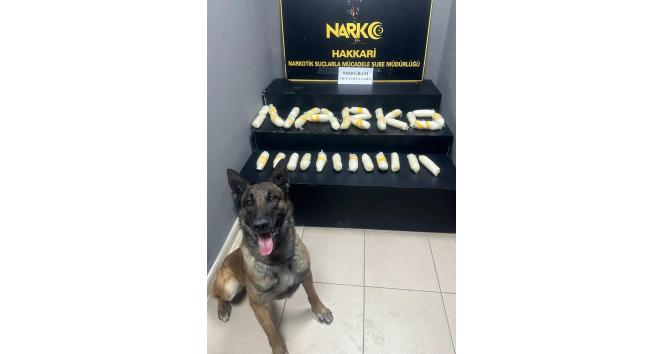 Hakkari’de 9 kilo metamfetamin ele geçirildi