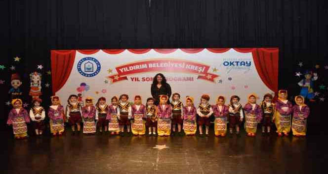 Yıldırımlı miniklerin mezuniyet heyecanı