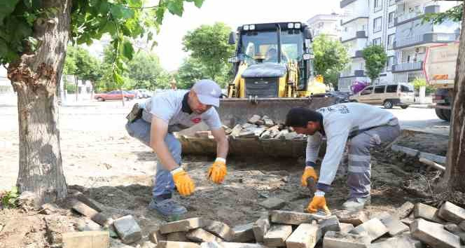 Efeler Belediyesi Yedieylül Mahallesi’nin yollarını yeniledi