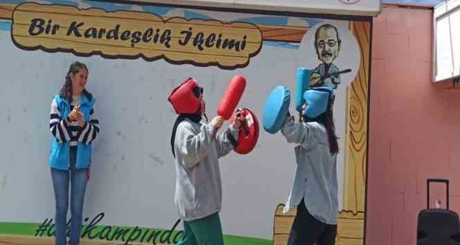 Pursaklar’ın gençleri gençlik kampında