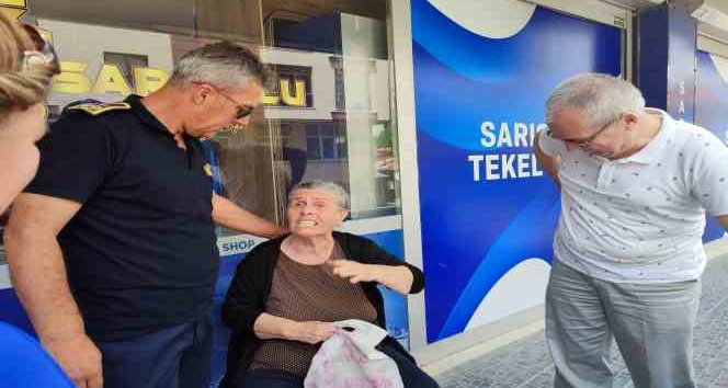Keşan’da hayatından endişe edilen yaşlı kadın çarşıdan gelince yakınları rahat nefes aldı