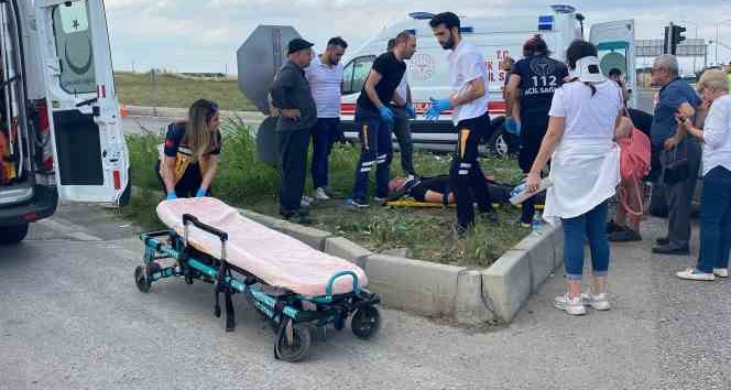 Edirne’de kırmızı ışık ihlali kaza getirdi: 7 yaralı