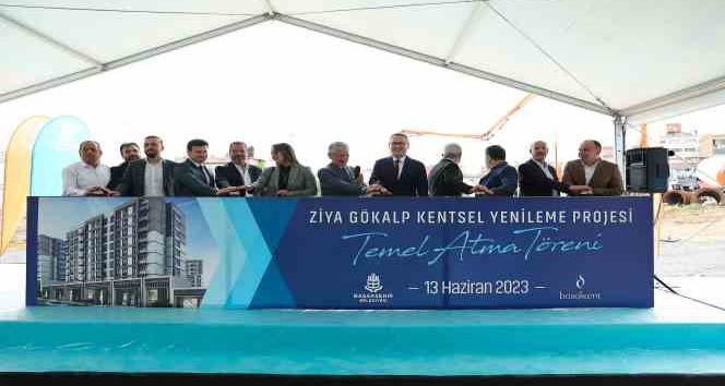 Başakşehir Ziya Gökalp Mahallesi’nde kentsel yenileme başladı