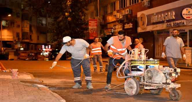 Hüsnü Karakaş’ta gece mesaisi