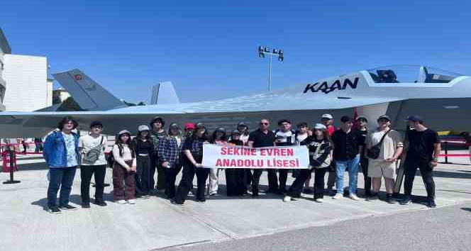 Salihli’nin köklü lisesinden Türk Havacılık ve Uzay Sanayisine bilim gezisi
