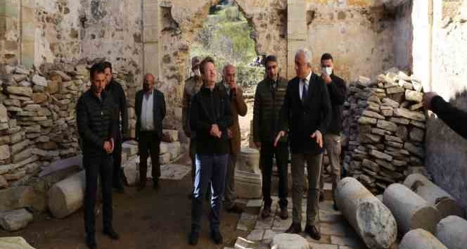 Giresun’da Çakrak Kilisesi’nin restorasyonu devam ediyor