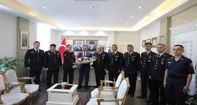 Jandarma Teşkilatından Vali Aktaş’a ziyaret