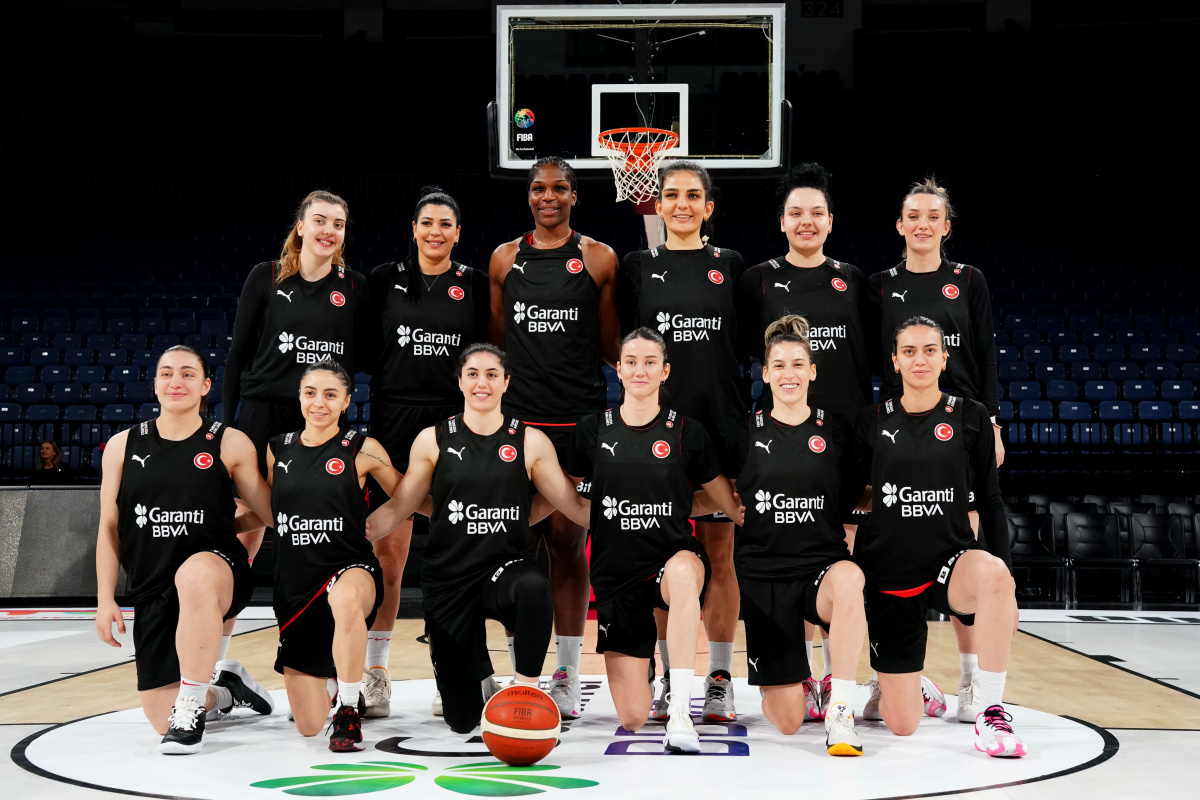A Milli Kadın Basketbol Takımı, şampiyonaya Sırbistan ile başlayacak
