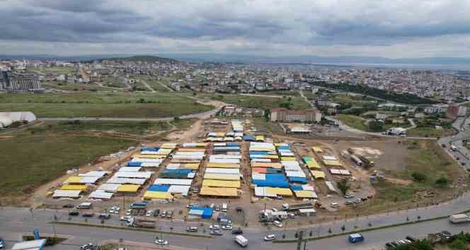 Çayırova Kurban Pazarına hayvanlar gelmeye başladı