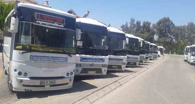 Aydın şehir içi otobüsleri hafta sonu ek sefer yapacak
