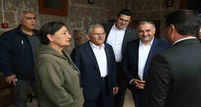 Başkan Büyükkılıç’tan Develi ve Yahyalı’ya geçmiş olsun ziyareti