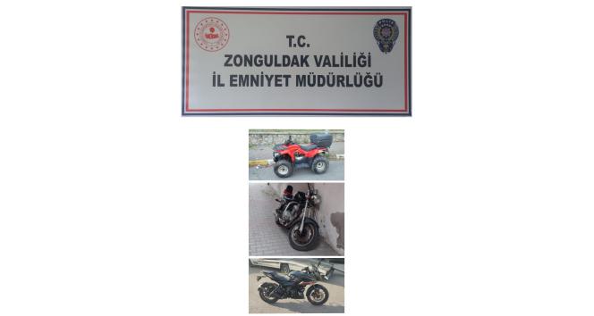 Motosiklet hırsızları yakalandı