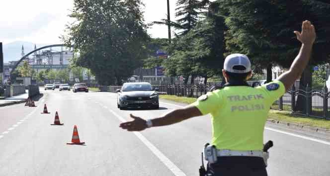 Ordu’da bir haftada yaklaşık 10 bin araç denetlendi