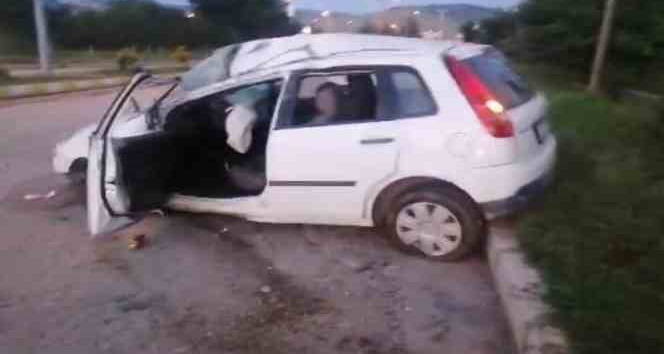 Yalvaç’ta trafik kazası: 2 yaralı