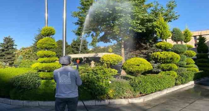 Mardin’de ilaçlama çalışmaları devam ediyor